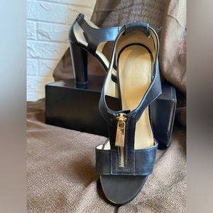 Michael Kors Black Platforms